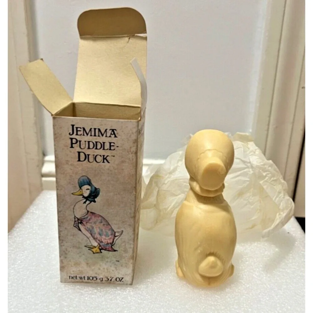 Crabtree & Evelyn Jemima Puddle-Duck Soap Kids 3.7oz Cream NEW Vintage 1982‎ Box